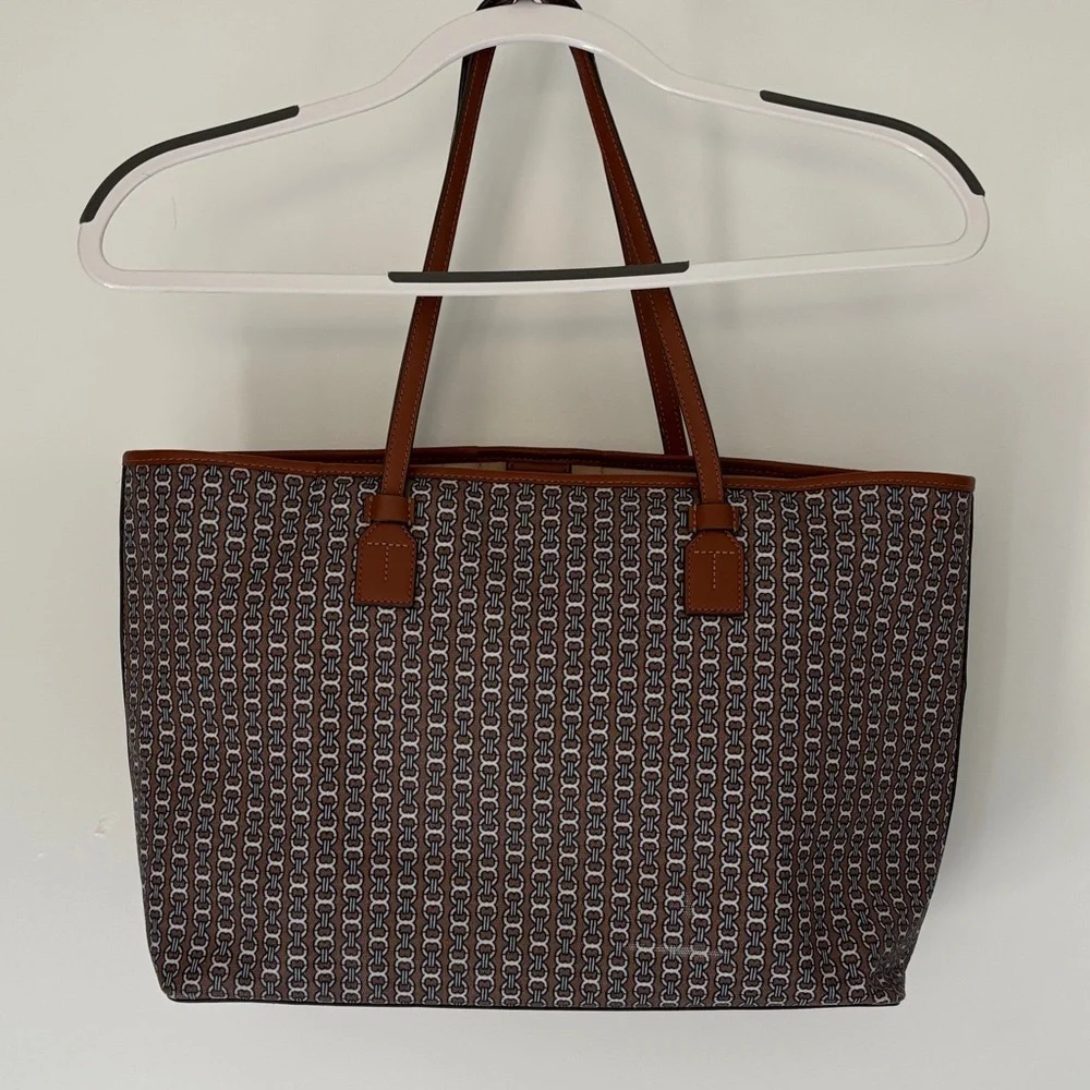 Tory Burch Tan Leather Tote - Picture 6 of 11